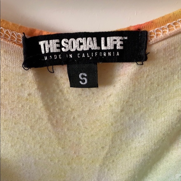 Alpha Chi Omega tie dye tank top - Picture 4 of 4